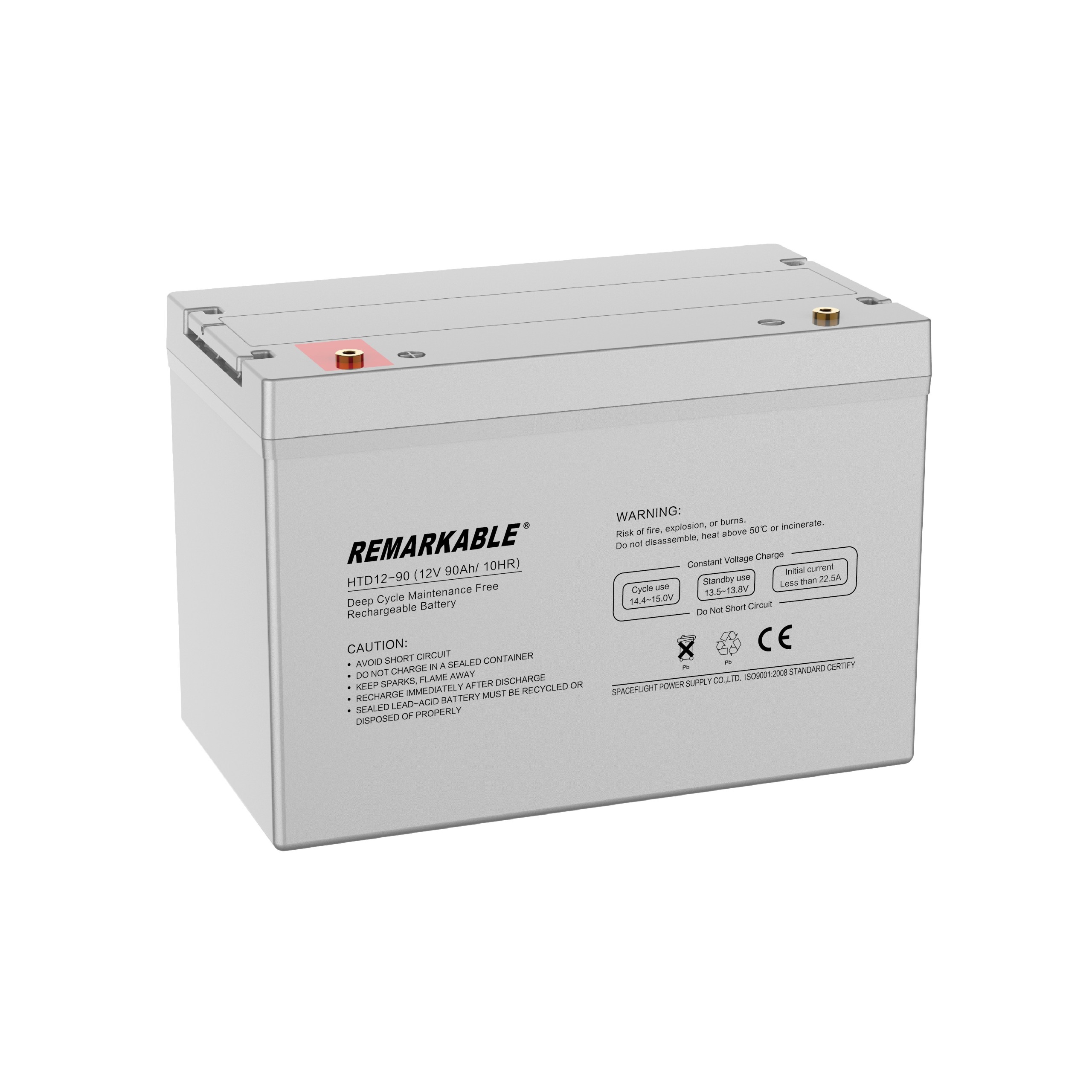 12-90 Deep Cycle Battery - 图片 2